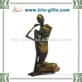 Souvenir gifts resin african black lady figurines
